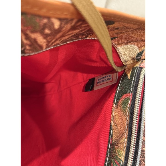 Dooney & Bourke  Maple‎ Leaf  Tote dover Rare Bag leaves olive - Picture 5 of 7